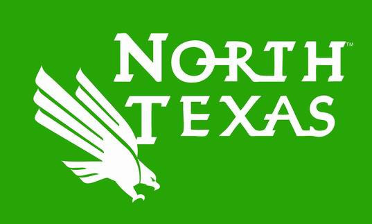 NCAA North Texas Flag 3x5 FT 150X90CM Banner 100D Polyester flag - flagsshop