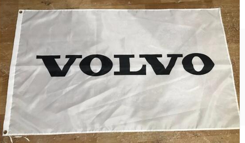 Volvo Flag-Volvo Racing Flag3x5 Banner-100% polyester-black - flagsshop