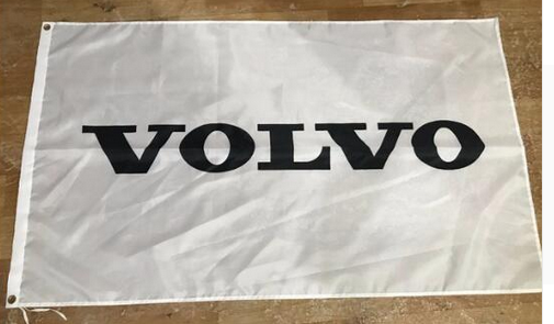 Volvo Racing Banner Volvo Flag-Volvo Racing Flag3x5ft Banner-100% polyester-black - flagsshop