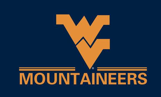 West Virginia University Flag NCAA Flag hot sell goods 3X5FT 150X90CM Banner brass metal holes - flagsshop