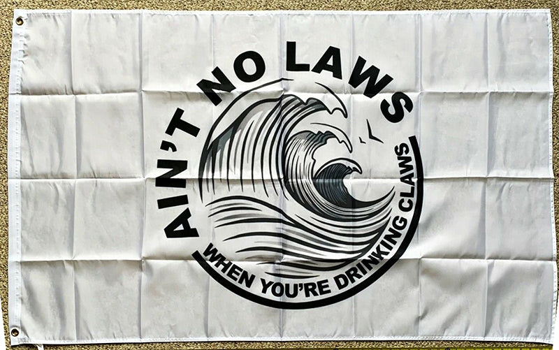 White Claw Flag-No Law 3x5 ft Banner-White Claws Flag - flagsshop