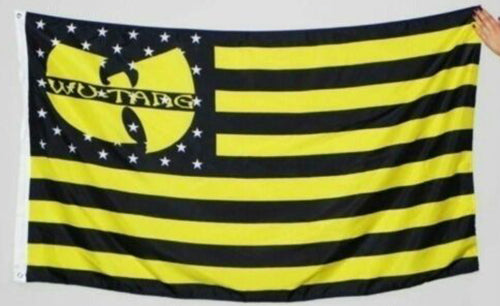 Wu Tang Clan Flag--3x5 FT World Scout Banner-100% polyester