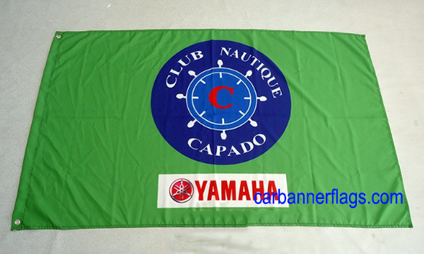 Yamaha Flag-3x5ft Banner-100% polyester-blue Yamaha Racing Flag - flagsshop